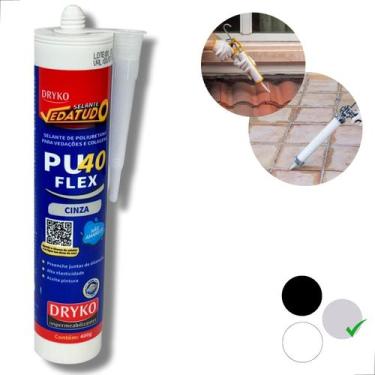 Imagem de Silicone Pu Vedatudo cola selante p/ vedação pia cuba bacia calha telh