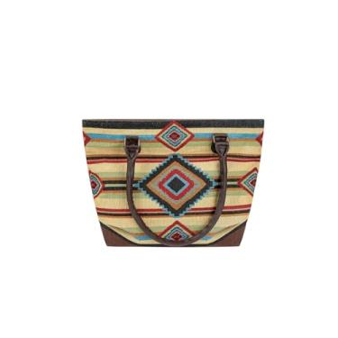 Imagem de Kinara Bolsa de ombro tecida Southwestern – Padrão de design nativo americano de tecelagem fina - Manta Chief, Cobertor Chief