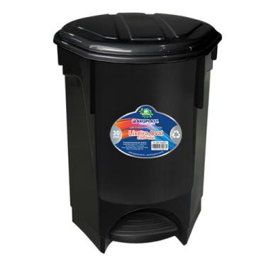 Imagem de Lixeira 30 L  Plástico Para Areas Internas e Externas - Arqplast