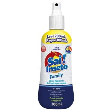Imagem de Repelente Family Spray Suave Sai Inseto Frasco Leve 200ml - NUTRIEX