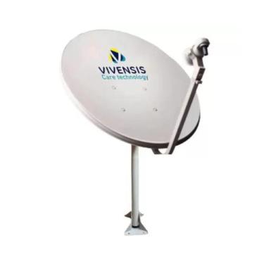 Imagem de Antena Parabolica Ku 60cm (pedestal 61cm) Un Vivensis
