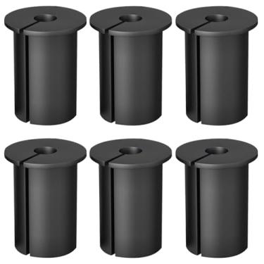 Imagem de ZukoCert 6 peças à prova d'água de 3/10.2 cm, acessório essencial para roteamento e organização de cabos de Internet via satélite, perfeito para gerenciar cabos Ethernet através de paredes