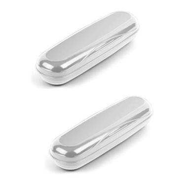 Imagem de Kit 2 Estojo Multiuso Dental Escova E Pasta De Dente Case - BM ATACADI