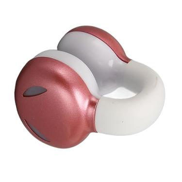 Imagem de Clipe Sem Fio Em Fones de Ouvido, Clipe de Orelha Sem Fio Fones de Ouvido Com Cancelamento de Ruído Som Estéreo de Alta Fidelidade Multifuncional para Chamar para Música (Rosa)