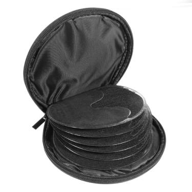 Imagem de Estojo de CD com capacidade para 20 unidades, carteira para carro, suporte de DVD, organizador de DVD, pasta divisória de armazenamento de disco, organizador de fichário para carro, casa, viagem