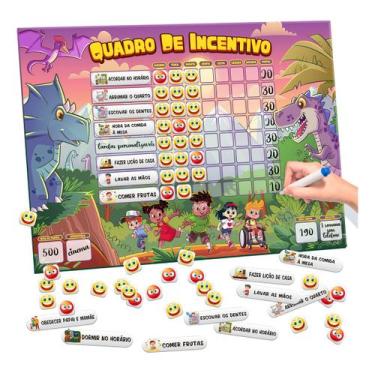 Imagem de Quadro De Rotina Infantil / Quadro De Tarefas - Planner de Parede Ince