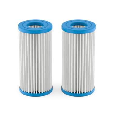 Imagem de ANTOBLE Pacote com 2 cartuchos PA0140 Micron peças de reposição para filtros Magnum Canister MarineLand e filtros internos de polimento, polidor de água de aquário de aquário