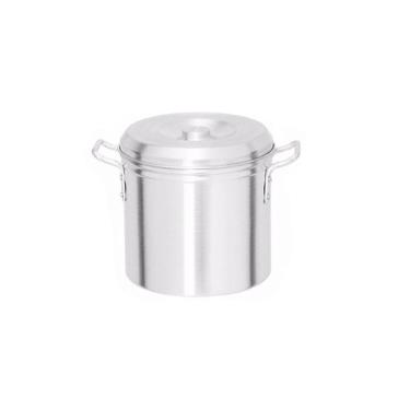 Imagem de Caldeirão de Alumínio Polido com Aba Hotel Restaurante 85L