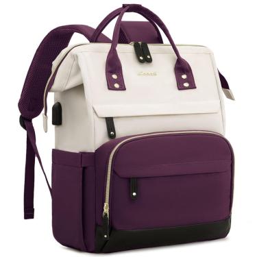 Imagem de Mochila para laptop LOVEVOOK para mulheres de 15,6" à prova d`água