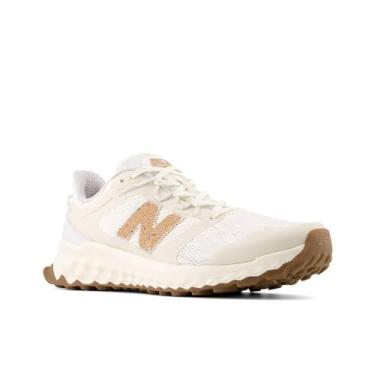 Imagem de New Balance Tênis de corrida masculino Fresh Foam Garoé V1 Trail, Sal marinho/linho/cortiça, 7.5 X-Wide