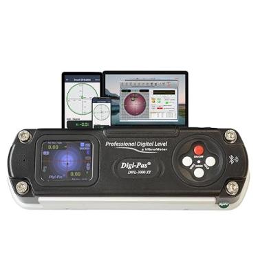 Imagem de Digi-Pas DWL3000XY Nível de Precisão Mestre Digital de 2 Eixos e Inclinômetro com BLUETOOTH, 0,2 mm/M) 15 cm + Software PRO