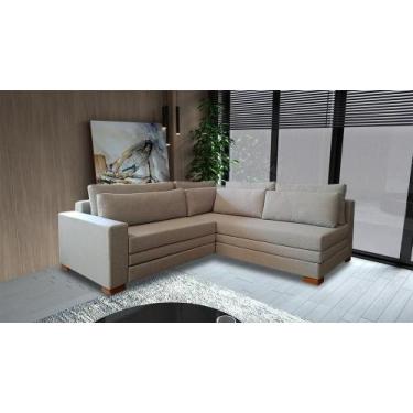 Imagem de Sofá de Canto que se Transforma em Sofá Cama de Casal - Casa Selu