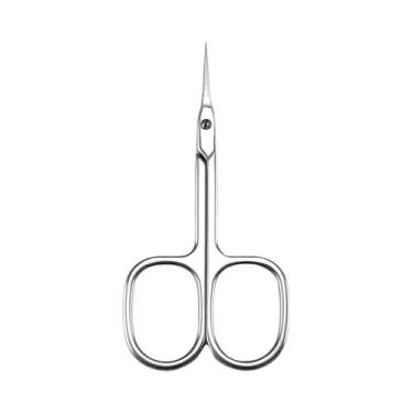 Imagem de Tesoura Profissional De Cutícula De Aço Inoxidável, Ferramentas Para A