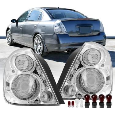 Imagem de USR UNIQUE STYLE RACING Usr 02-06 L31 Lanterna Traseira – Conjunto De Lanternas Traseiras (Esquerda + Direita) Par - Compatível Com Nissan Altima 2002-2006 Todos Os Modelos/Acabamentos (Todas As Len