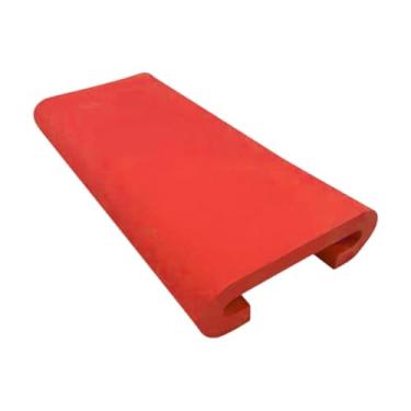 Imagem de rockible Dragon Boat Seat Bot Pad à prova de choque barcos de dragão almofada de flotação de sela para máquinas de remo de água de caiaque, Vermelho