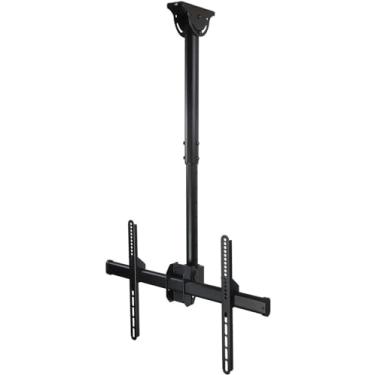 Imagem de CUTPOIY Suporte de parede para TV, suporte de teto de TV, suporte giratório e inclinado de 360°, suporte de TV de altura ajustável, serve para TVs de 32 a 70 polegadas para TVs de 26 a 70 polegadas