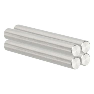 Imagem de PATIKIL Pino de cavilha de aço inoxidável de 10 mm x 90 mm, 4 peças de pinos de aço inoxidável 304 pinos de prateleira suporte de haste elementos de fixação de metal para prateleiras, componente de