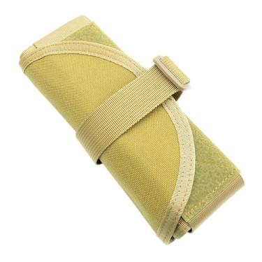 Imagem de Ioensy Bolsa de rolo de armazenamento de ferramentas de jardim, bolsa de armazenamento de ferramentas de jardim, bolsa de utilidade, armazenamento de nylon, Cáqui