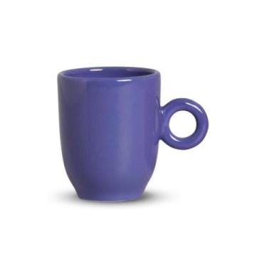 Imagem de Caneca Bojuda Colors 230mL - Cerâmica Regina, Azul Escuro