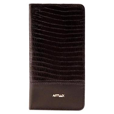 Imagem de Carteira Feminina de Couro Artlux 556, Preto, Couro, Alta