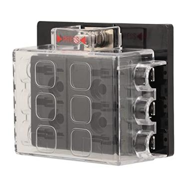 Imagem de Bloco de Fusível, Bloco de Fusível Lâmina ATC ATO Caixa à Prova d'água 12-36VDC para Trailes Carro Automático Barino Veículos Marinhos, Suportes Fusíveis (6 Way)