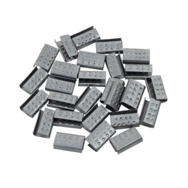 Imagem de TAMAROZZI Selo Metálico PL 13mm para Fita de Arquear, Resistente e Seguro