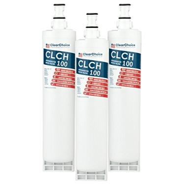 Imagem de Clear Choice Filtro de substituição para Whirlpool 4396508 EDR5RXD1 compatível com filtro de água de geladeira FILTER5 WF285 WPRF-100 8212652, NSF/ANSI 42, caixa com 3, fabricado nos EUA