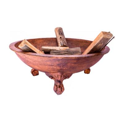 Imagem de Lenheiro Canela 85cm Lareira Externa Ferro Fundido