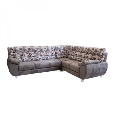 Imagem de Sofá De Canto 5 Lugares Precioso Nabas Marrom Claro