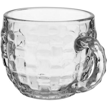 Imagem de Xícara Café 7X10X8Cm 180Ml Vidro Transp 6Pç