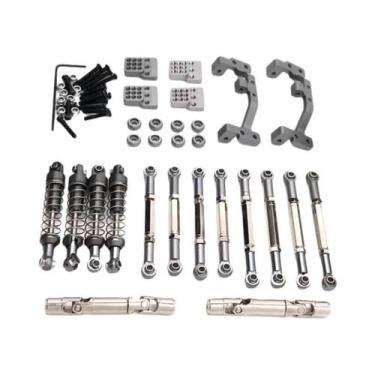 Imagem de Escala 1/16 RC Car Metal Upgrade Parts Tirantes Eixos De Transmissão A