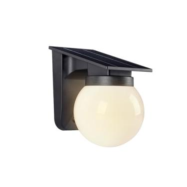 Imagem de uwiner Luminárias De Parede Solares Para Áreas Externas, 1 Pacote, 3 Modos Iluminação, À Prova D'Água Ip65, Led Sem Fio Quintal, Jardim, Cerca, Pátio, Porta Da Frente - Luminosas E Duráveis Externas