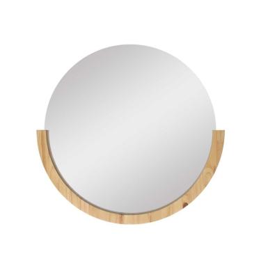 Imagem de Espelho Decorativo Midle Pinus 50cm Redondo