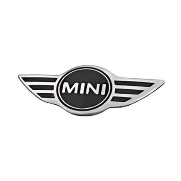 Imagem de Emblema Chave Mini Cooper Aluminio 21X10mm - Marca