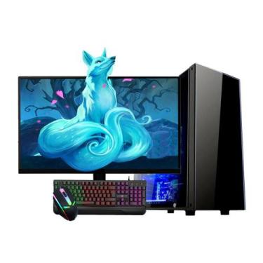 Imagem de Computador intel 8gb ram hd 500gb c/ monitor teclado e mouse - Ouzze