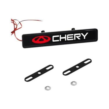 Imagem de Chery Fulwin QQ Tiggo Car Front Grille LED Light Emblem Adesivo Emblem