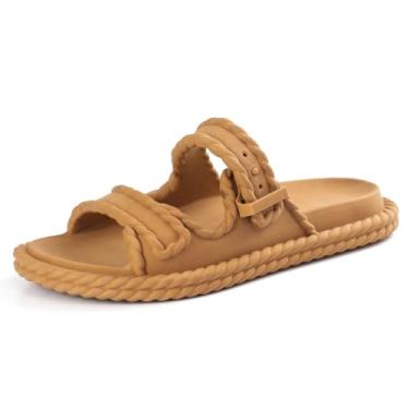 Imagem de Sandalia Nuvem Feminina Papete Anatomica Ortopedica Conforto (Marrom, BR, Adulto, Faixa Numérico, 39, 40)