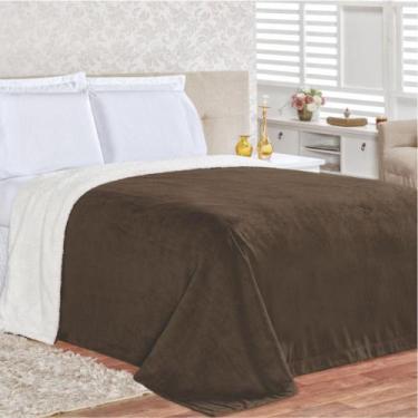 Imagem de Edredom Cobertor Coberta Manta Casa Show Queem - Tabaco - Casa Show En