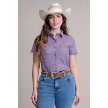 Imagem de CAMISA FEMININA MANGA CURTA TEXAS FARM - CAFC060 - XADREZ-Feminino