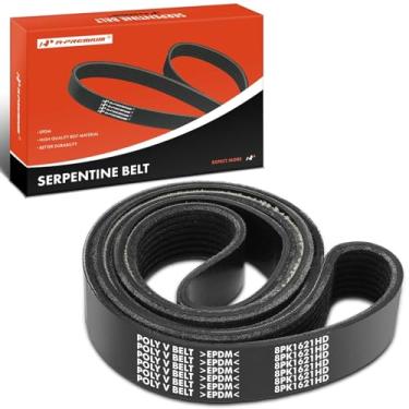 Imagem de A-Premium Correia de reposição serpentina para Dodge D250/D350/W250/W350 Pickup 1990-1993, 5.9L 8.3L Diesel