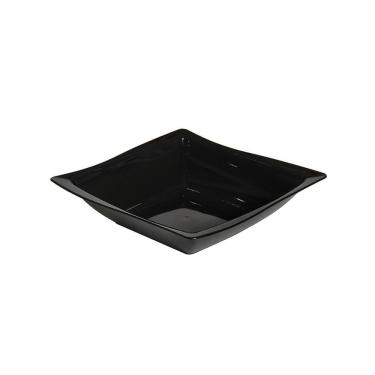 Imagem de Saladeira Moove Quadrada 25x25 Preta Em Policarbonato Linha Profissional Cook Vem