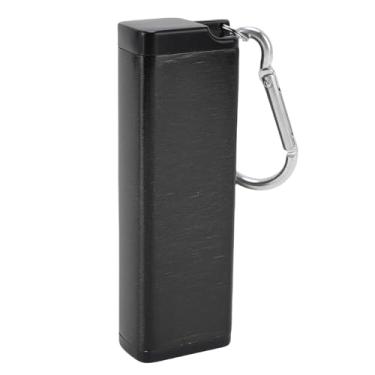 Imagem de Generic Recipiente Hermético, Versátil Contêiner de Armazenamento de Armazenamento Versátil Bem Selando Portátil Robusto Com Cordão de Apito para Viagem (Preto)