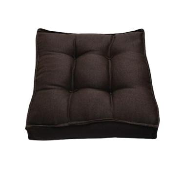 Imagem de Almofada Futon 45x45 Assento Turco Colorido Cores Decoraçao Design Shelter(Jeans Cafe)