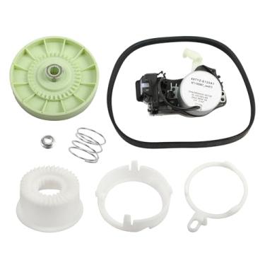 Imagem de Cahuczlhoz Atuador De Mudança Marcha Para Lavadora W10913953 49Tyz-E120A1 Com Kit Embreagem Polia E Correia Transmissão W10721967 W10006384 Substituição Máquina Lavar Whirl-Pool Ken-More May-Tag Da