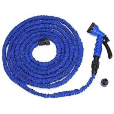 Imagem de Mangueira Mágica Original 60 Metros Flexível Expansível Para Jardim(Azul,60 Metros)