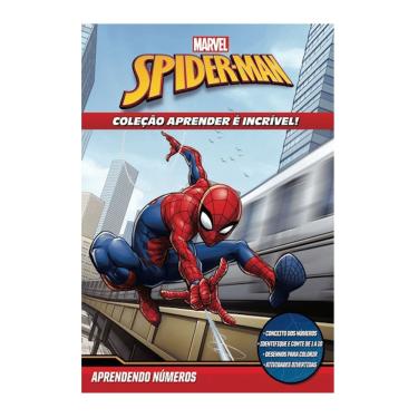Imagem de Aprender Incrível Marvel Homem Aranha - Aprendendo Números