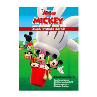 Imagem de Aprender É Incrível Personagens Disney - Mickey Números