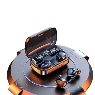 Imagem de M10 Fone De Ouvido bluetooth 5.1 Com display Led Tws Touch Redução De Ruído À Prova D'água Sem Fio