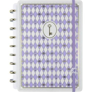 Imagem de Caderno Inteligente Médio ISA Akkari Purple KEY com 80 Folhas