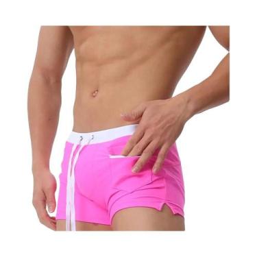 Imagem de Calções de Banho Masculinos Sexy - Cintura Baixa - Marca Aqux, BR-G5, 